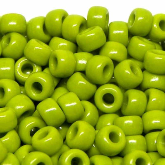 6/0 Matubo Beads - Opaque Olivine - 5 gr. -  - Crystaldreams Abalorios