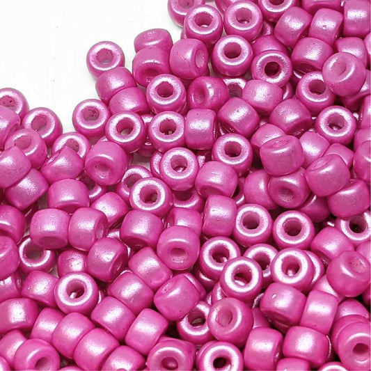 6/0 Matubo Beads - Pearl Shine Lt. Fuchsia- 5 gr. -  - Crystaldreams Abalorios