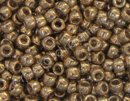 7/0 Matubo Beads - Crystal Gold - 5gr. -  - Crystaldreams Abalorios