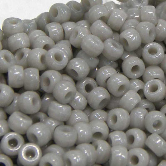7/0 Matubo Beads - Opaque Grey - 5gr. -  - Crystaldreams Abalorios