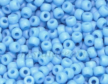 8/0 Matubo Beads - Matte Turquoise Blue - 5 gr. -  - Crystaldreams Abalorios