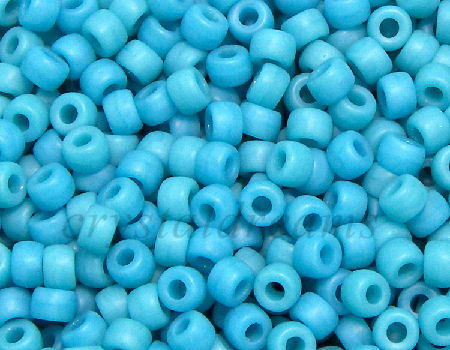 8/0 Matubo Beads - Matte Turquoise Dk. Green - 5 gr. -  - Crystaldreams Abalorios