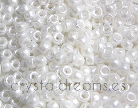 8/0 Matubo Beads - Pastel White - 5 gr. -  - Crystaldreams Abalorios