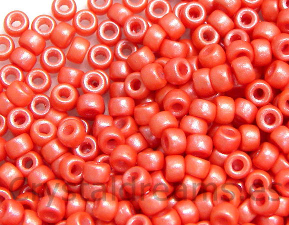 8/0 Matubo Beads - Pearl Shine Light Coral - 5 gr. -  - Crystaldreams Abalorios