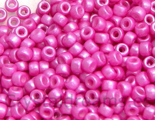 8/0 Matubo Beads - Pearl Shine Light Fuchsia - 5 gr. -  - Crystaldreams Abalorios