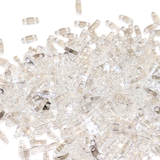 Abalorios Miyuki Quarter Tila Crystal ustered 160