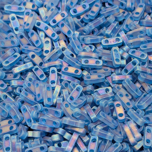 Abalorios miyuki qurter tila efecto AB