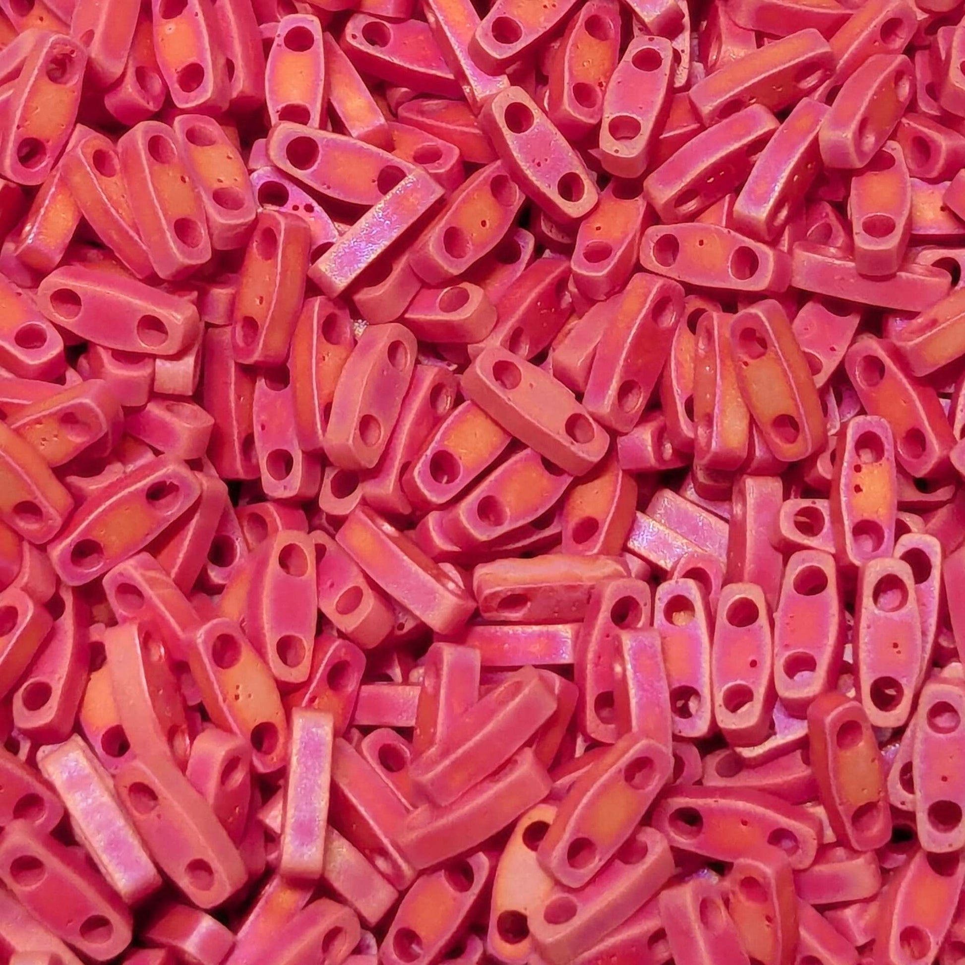 Abalorios Opaque dark red Matted AB