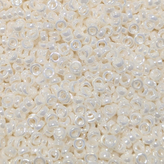 Abalorios Miyuki Distanciadores opaque ivory Pearl