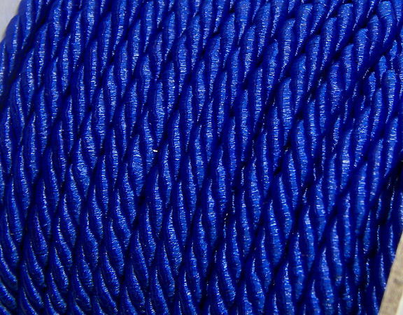 Algodón rayón trenzado 3mm - Blue -  - Crystaldreams Abalorios