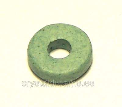 Anilla polimerico "Lt.Green" 9mm Agujero: 2mm -  - Crystaldreams Abalorios