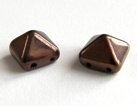 Beadstud Spike 11x11x8mm Agujero:1mm - Dark Bronze -  - Crystaldreams Abalorios