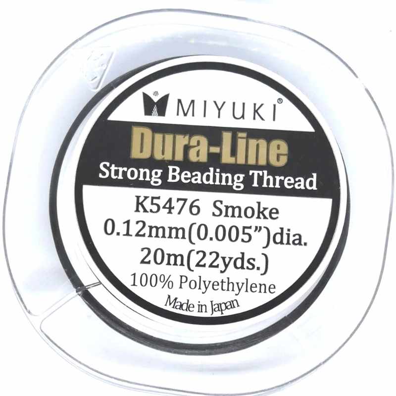 Bobina 20 metros de hilo Dura-Line Crystal 0,12mm  - 100% MIYUKI -  - Crystaldreams Abalorios