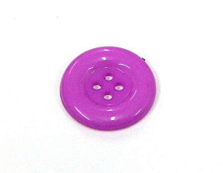 Boton Acrilico 25x3mm - 4 Agujeros de 2mm - Purple -  - Crystaldreams Abalorios