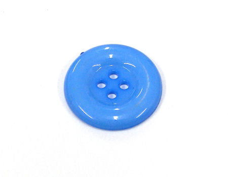 Boton Acrilico 25x3mm - 4 Agujeros de 2mm - Sky Blue -  - Crystaldreams Abalorios