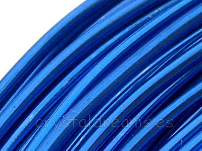 CABLE DE ALUMINIO - 1,5mm - SKY BLUE x 1m -  - Crystaldreams Abalorios