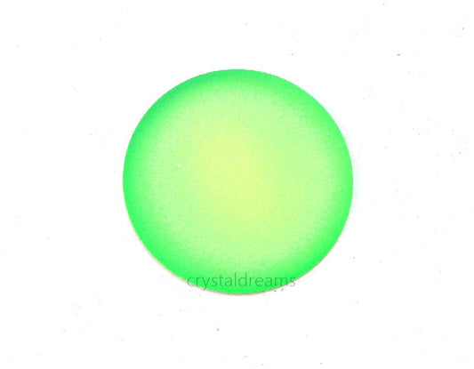 Cabuchon Luna Soft 24mm - Green Fluo -  - Crystaldreams Abalorios