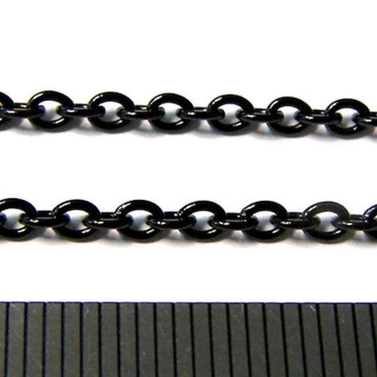 Cadena de Acero Inoxidable 3x2,5mm - Precio por metro -  - Crystaldreams Abalorios