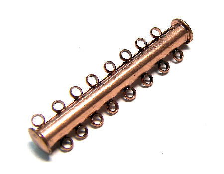 Cierre Magnetico - 16 anillas - 45x5mm - Copper -  - Crystaldreams Abalorios