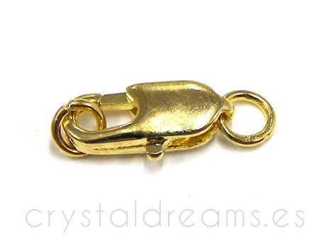 Cierre Mosqueton 18x6mm Anillas:4mm Golden -  - Crystaldreams Abalorios