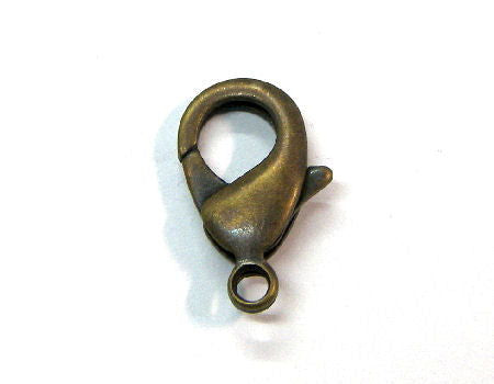 Cierre Mosqueton 19mm Agujero: 1,5mm Bronze -  - Crystaldreams Abalorios