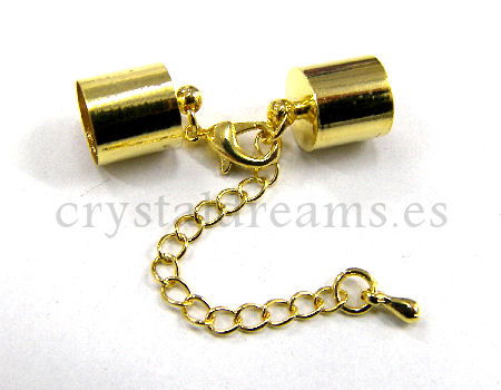 Cierre Mosqueton cadena 42mm - Agujero: 9,5mm  Golden -  - Crystaldreams Abalorios