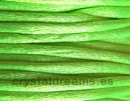 Cola de ratón 2 mm x 1 metro Fluor Green -  - Crystaldreams Abalorios