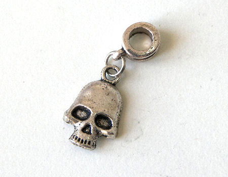 Colgante metal - Skull - 29mm - Agujero: 5mm -  - Crystaldreams Abalorios