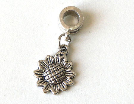 Colgante metal - Sunflower - 27mm - Agujero: 5mm -  - Crystaldreams Abalorios