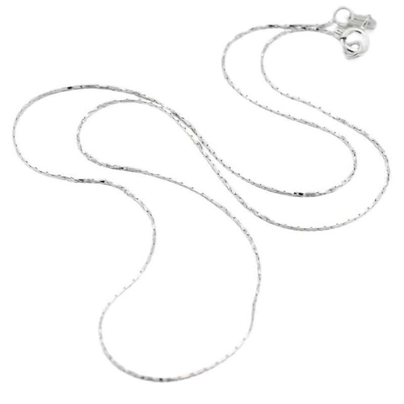 Collar de plata de ley 925 40cm - con cierre -  - Crystaldreams Abalorios