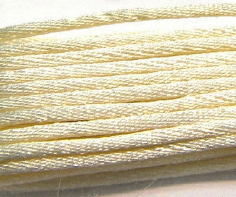 Cordon de satén (cola de ratón) 1,5mm x 1m. Beige -  - Crystaldreams Abalorios