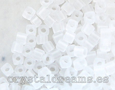 Cubos de Miyuki 1,8mm - Matte Crystal - 1 gr. -  - Crystaldreams Abalorios