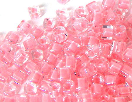 Cubos de Miyuki 1,8mm Cryst Lined Baby Pink 1 gr. -  - Crystaldreams Abalorios