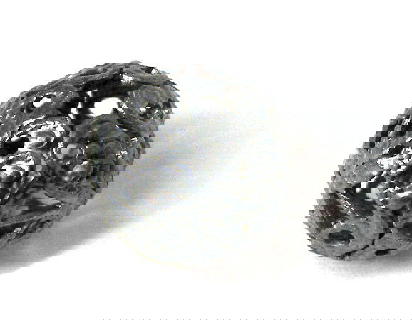 Cuenta de metal mod. Gotic Old Silver 12mm Aguj: 1,2mm -  - Crystaldreams Abalorios