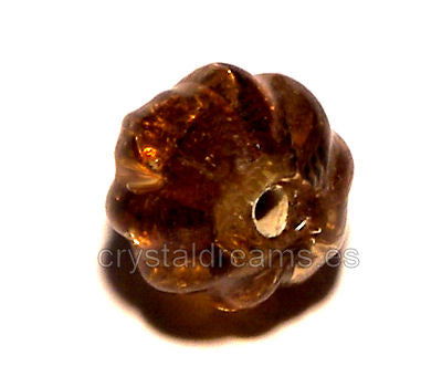 Cuentas Vidrio  12mm "Royal" Dark Topaz  x1 -  - Crystaldreams Abalorios