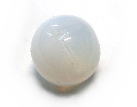 Cuentas Vidrio 13mm - Opal White -  - Crystaldreams Abalorios