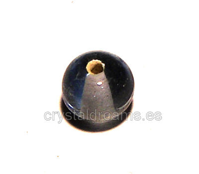 Cuentas Vidrio  6mm "Sround" Crystal x1 -  - Crystaldreams Abalorios