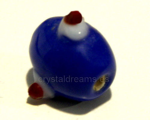 Cuentas Vidrio "Eagle Blue eye" 10mm Hole:1,5mm -  - Crystaldreams Abalorios