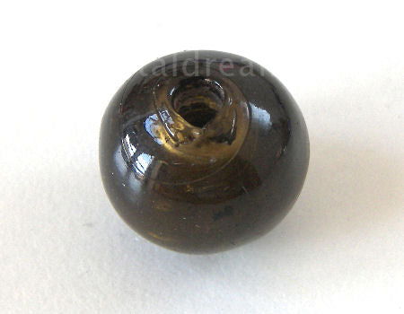 Cuentas Vidrio  "Rhi" 18mm Smoky Quartz x 1 -  - Crystaldreams Abalorios