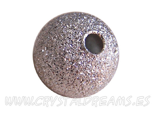 Cuentas metalicas - Plateadas - 10mm -  - Crystaldreams Abalorios