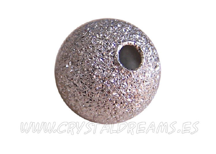 Cuentas metalicas - Plateadas - 8mm -  - Crystaldreams Abalorios