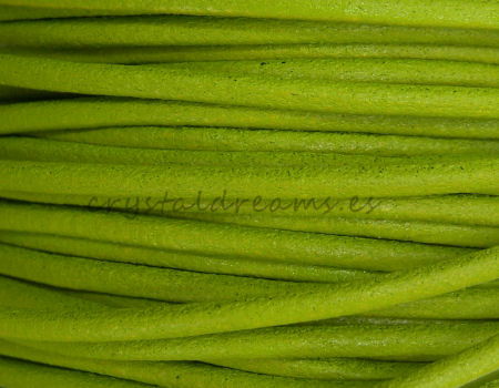 Cuero Grass Green - 2,5mm -  - Crystaldreams Abalorios