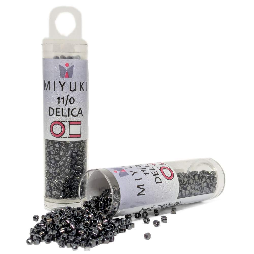 DB0001 Tubo Miyuki Delica 11/0 Gunmetal 7,2gr. -  