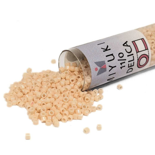 DB0354 Tubo Miyuki Delica 11/0 Matte Light Rose 7,2gr - DB0354 Tubo Miyuki Delica 11/0 Matte Light Rose 7,2gr - Miyukilandia 