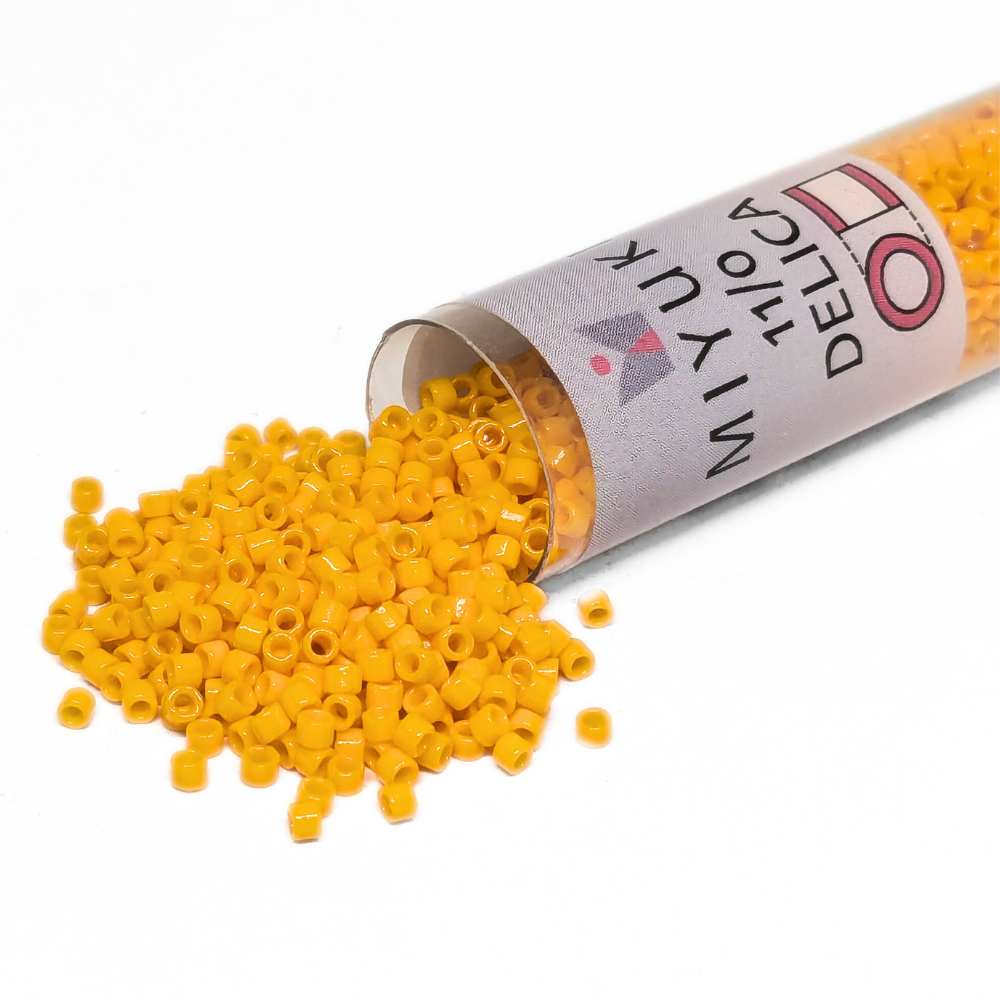 DB2103 Tubo Miyuki Delica 11/0 Duracoat Opaque Light Squash 7,2gr -  