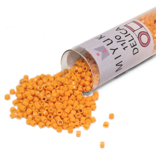 DB2104 Miyuki Delica 11/0 Matte Duracoat Opawue Kimquat 7,2gr. -  