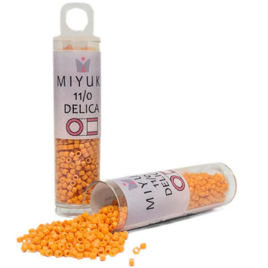 DB2104 Miyuki Delica 11/0 Matte Duracoat Opawue Kimquat 7,2gr. -  