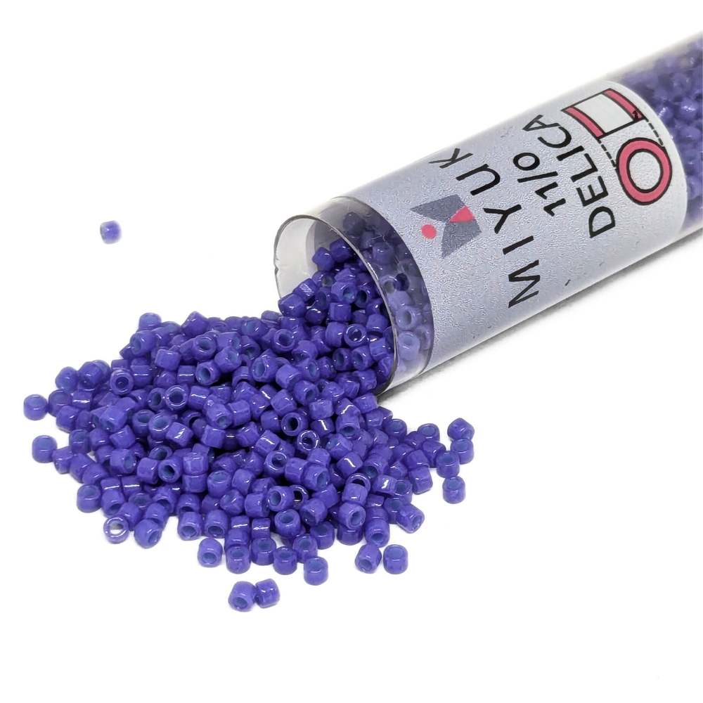 DB2359 Tubo Miyuki Delica 11/0 Duracoat Opaque Violet Blue 7,2gr. -  