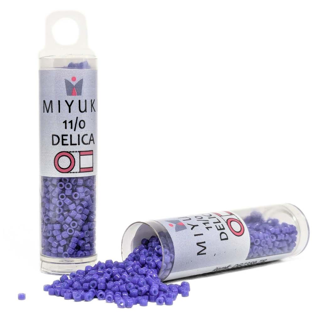 DB2359 Tubo Miyuki Delica 11/0 Duracoat Opaque Violet Blue 7,2gr. -  