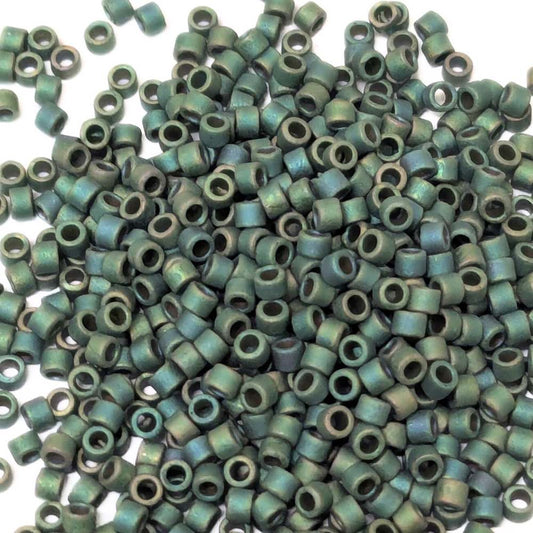 Matte Metallic Leaf Green Miyuki